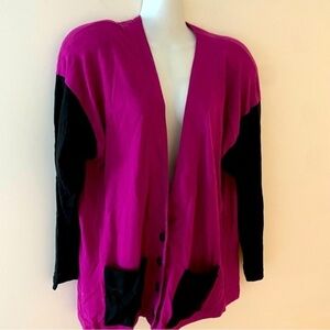 Jason Maxwell vintage color block cardigan